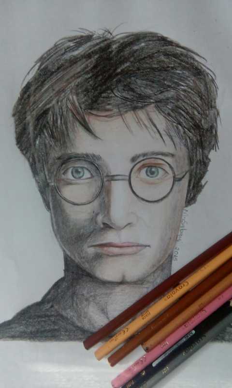 Азбука рисования Гарри Поттер
