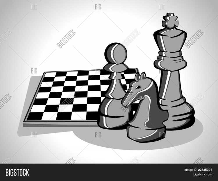 Шахматист иллюстрация вектор