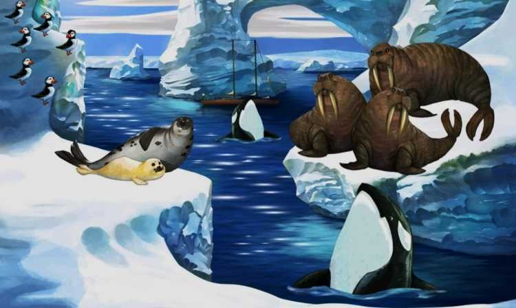 Рисунок на тему Арктика