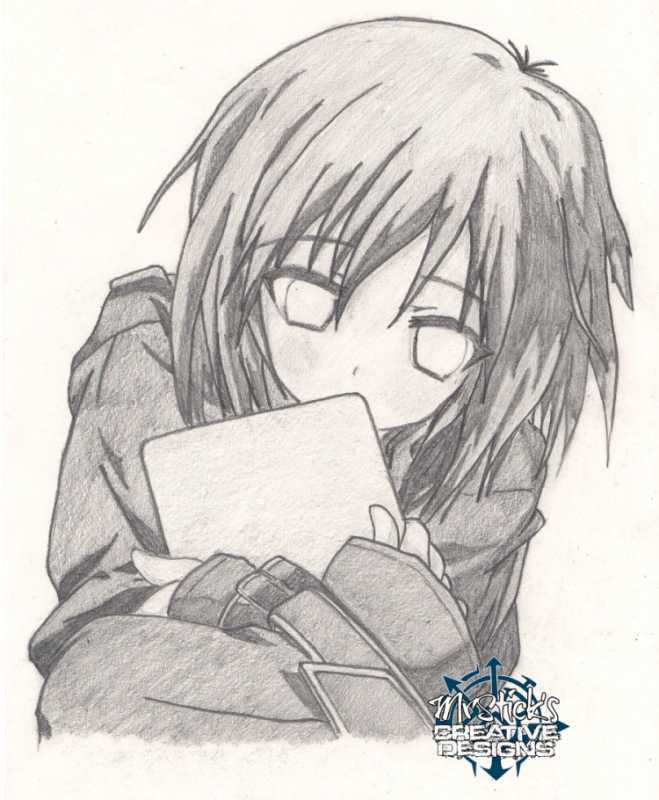 Рисунки на свободную тему аниме