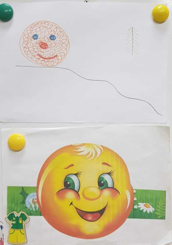 Колобок рисунок