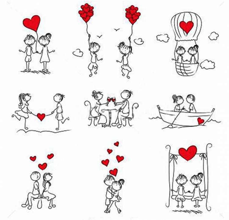 Влюбленные человечки