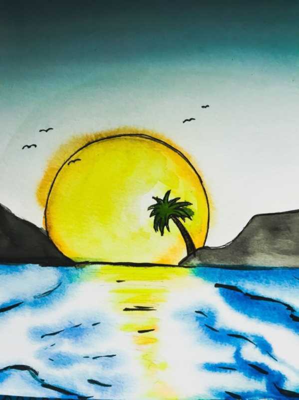 Пейзаж легкий