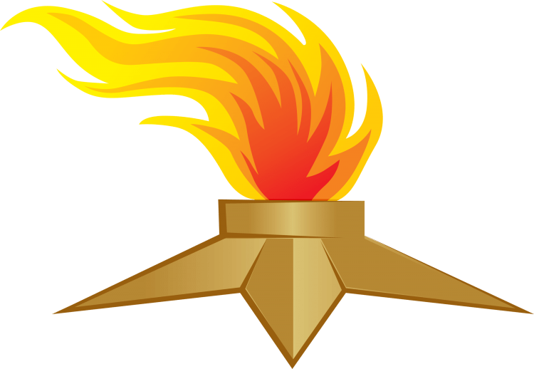 Вечный огонь рисунок