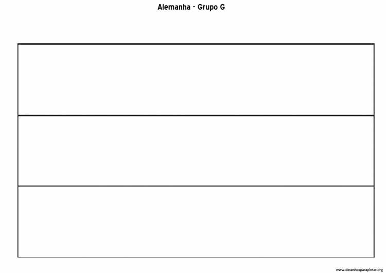 Флаг Германии раскраска