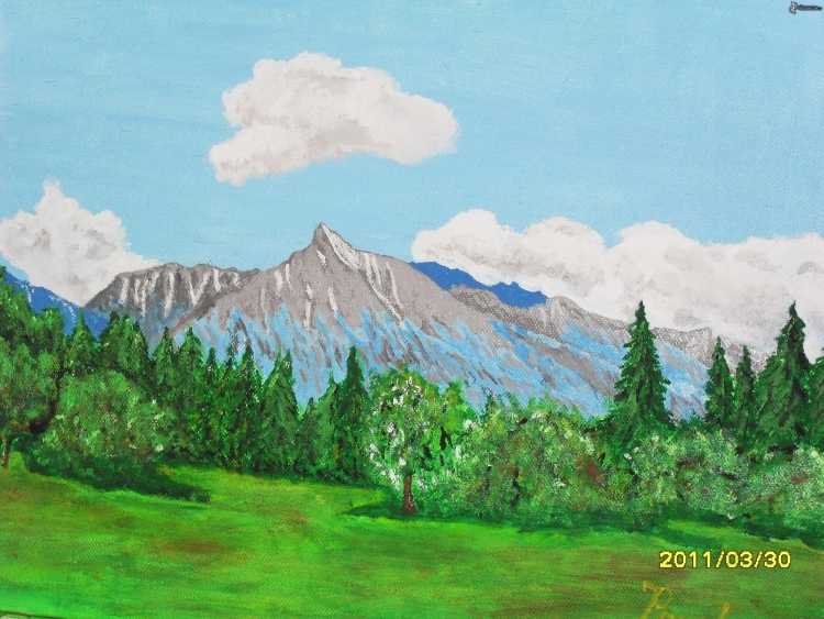 Горы Башкортостана рисунки