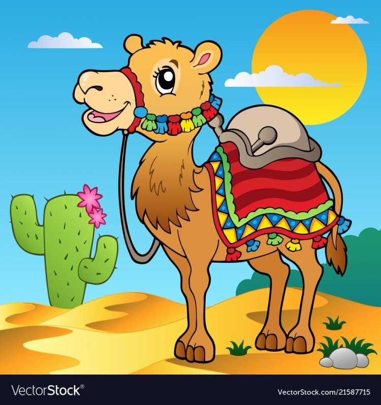 Рисование верблюда
