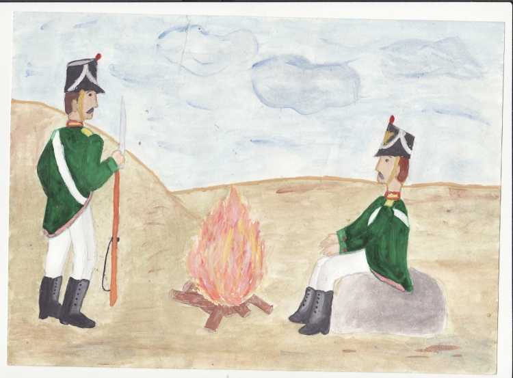 Исторические рисунки