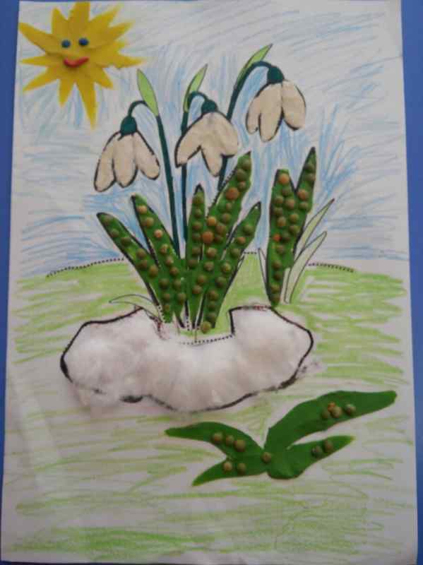 Подснежник для детей