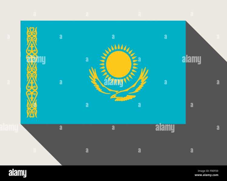 Флажки Казахстана распечатать