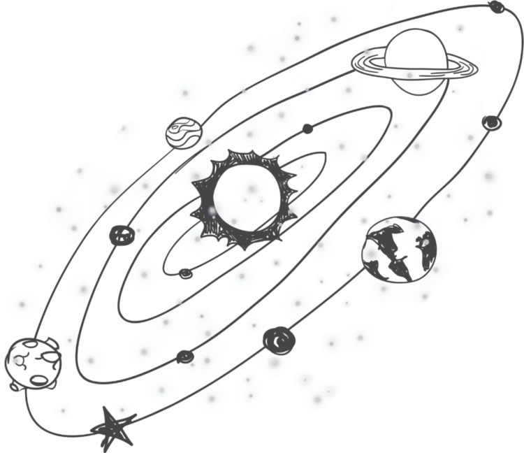 Солнечная система рисунок
