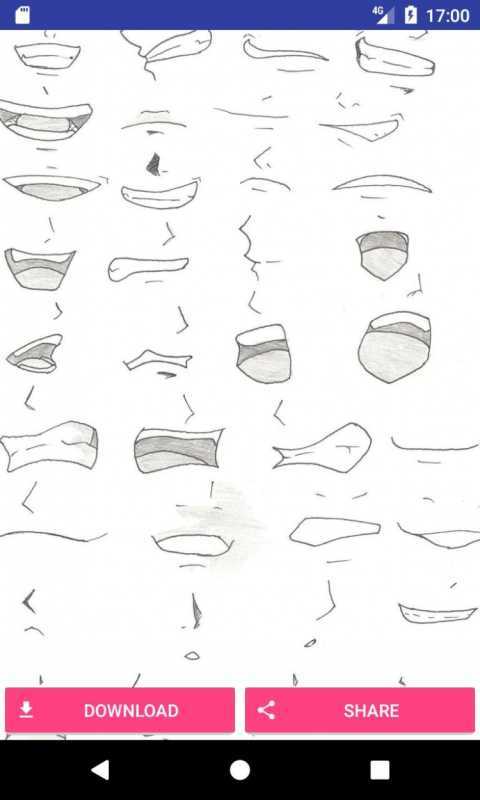 Аниме открытый рот