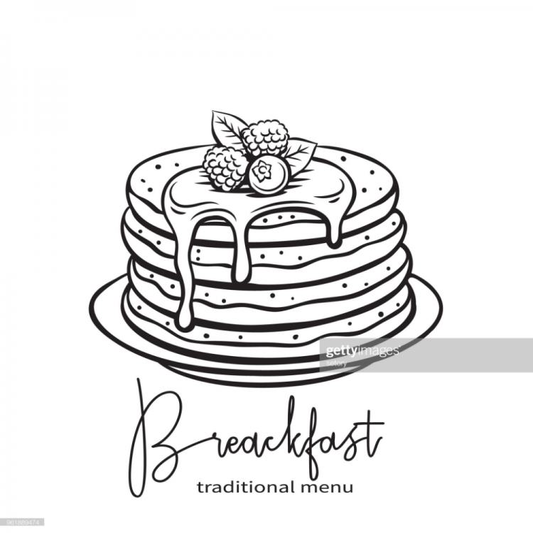 Раскраска Масленица для детей