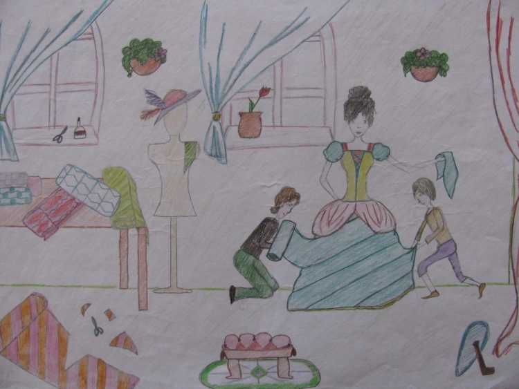 Рисунок на тему Поспешишь людей насмешишь