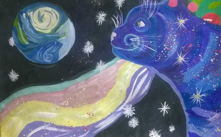 Рисунок на тему космос