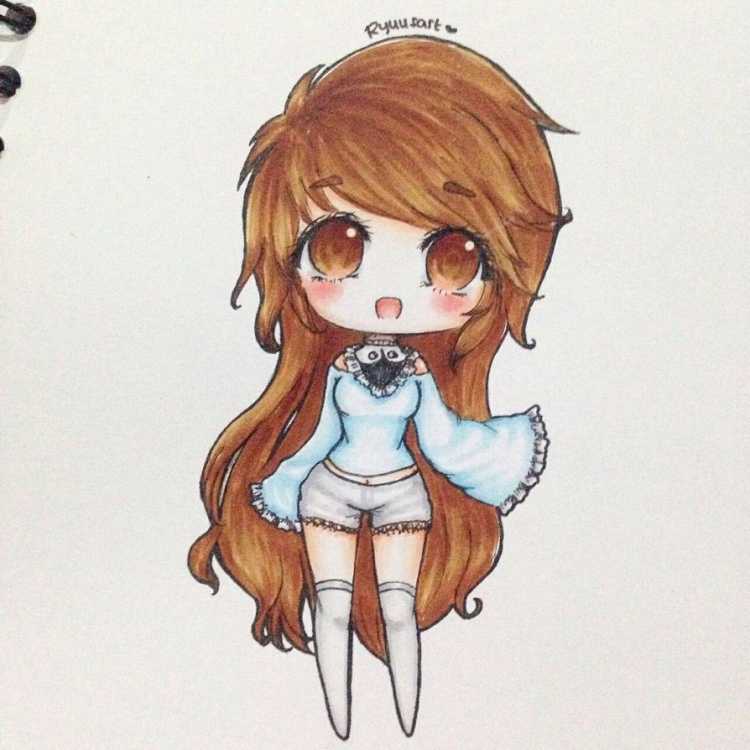 Аниме Наброски лица