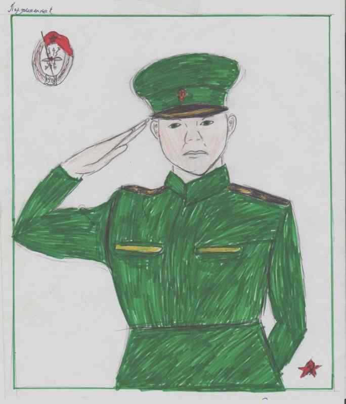Рисование для детей военных