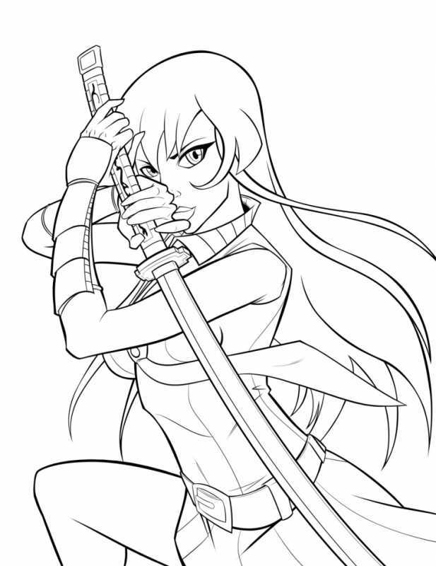 Убийца акаме акаме карандашом