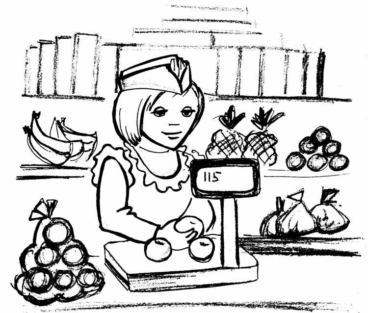 Раскраска профессия врач для детей