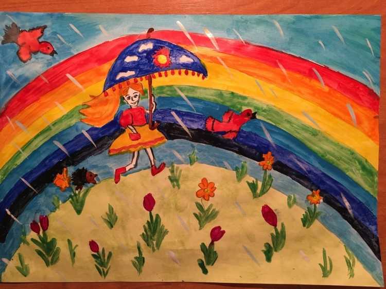 Мир детства рисунок