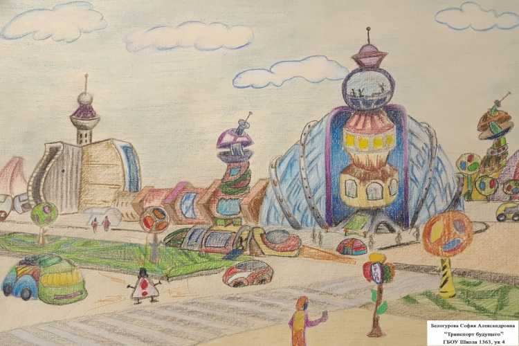 Завод будущего рисунки