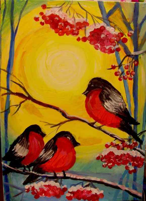 Правополушарная живопись для детей