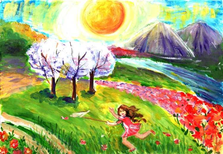 Рисунок лето