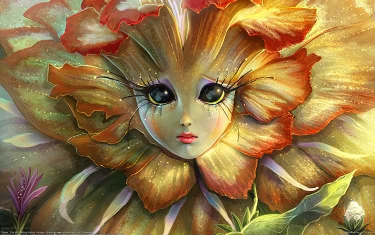 Цветы фэнтези