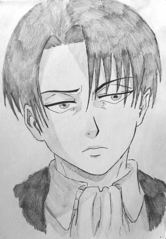 Леви Аккерман зарисовки