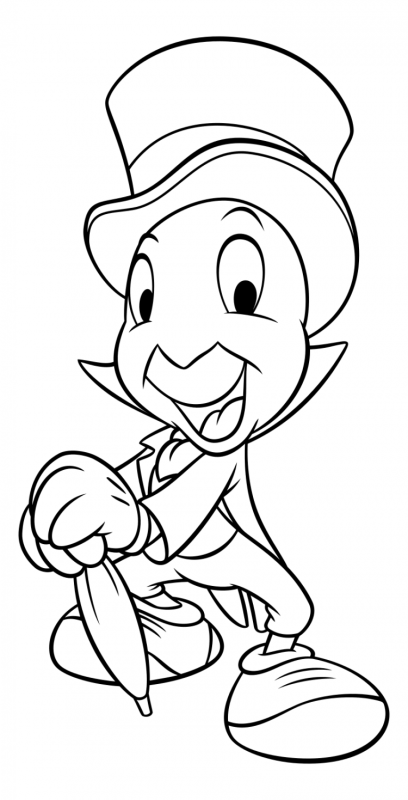 Раскраска. Пиноккио