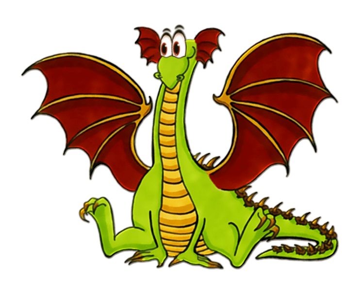 Дракон мультяшный