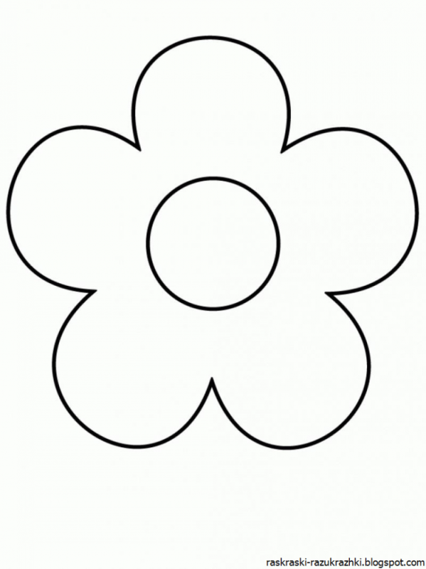 Цветы. Раскраска