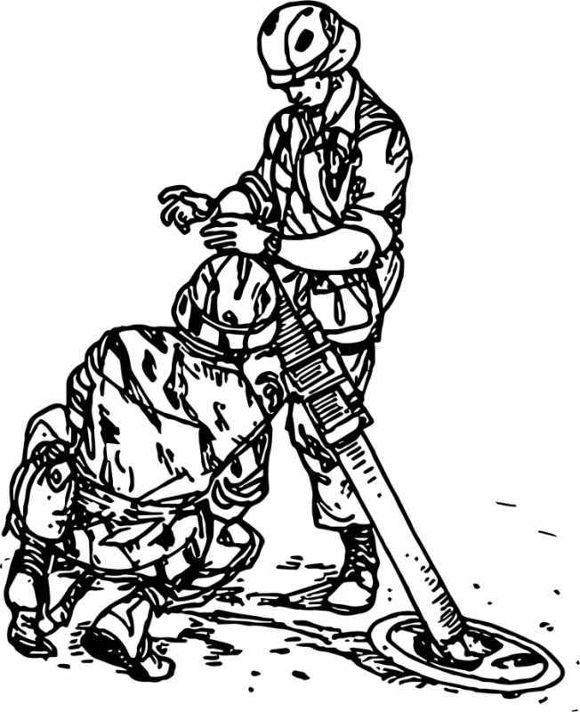 Эскиз солдата