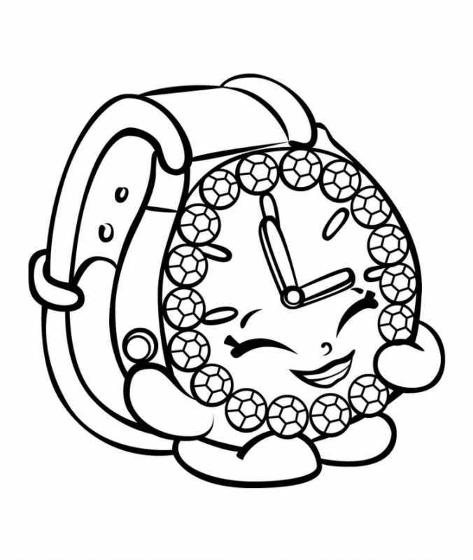 Водяные часы раскраска для детей