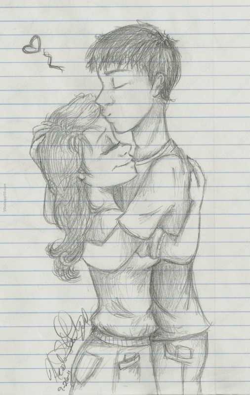 Рисунки карандашом любовь