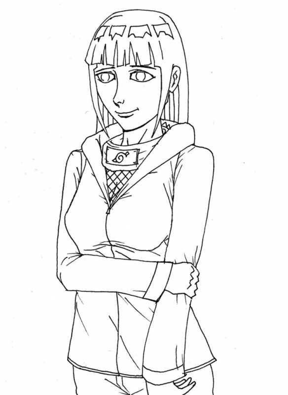 Хината Хьюга контур