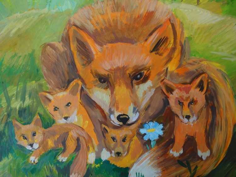 Картина Заповедная природа