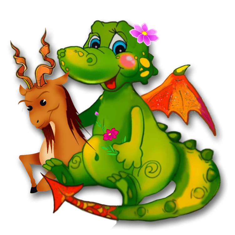 Раскраска дракон