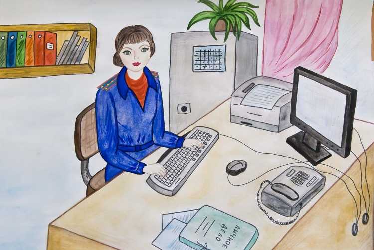 Рисунок профессия моих родителей