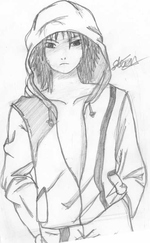 Миленькие девочки карандашом