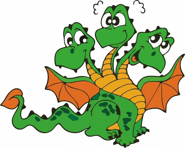 Дракончик раскраска для малышей