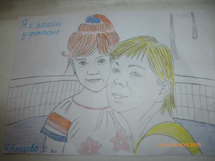 Конкурс рисунков мама милая моя