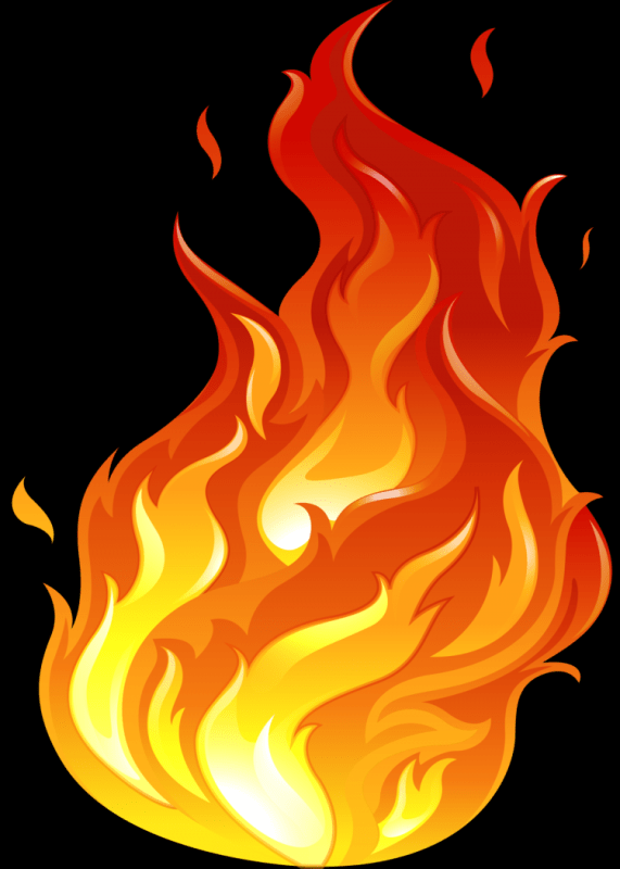 Огонь рисунок