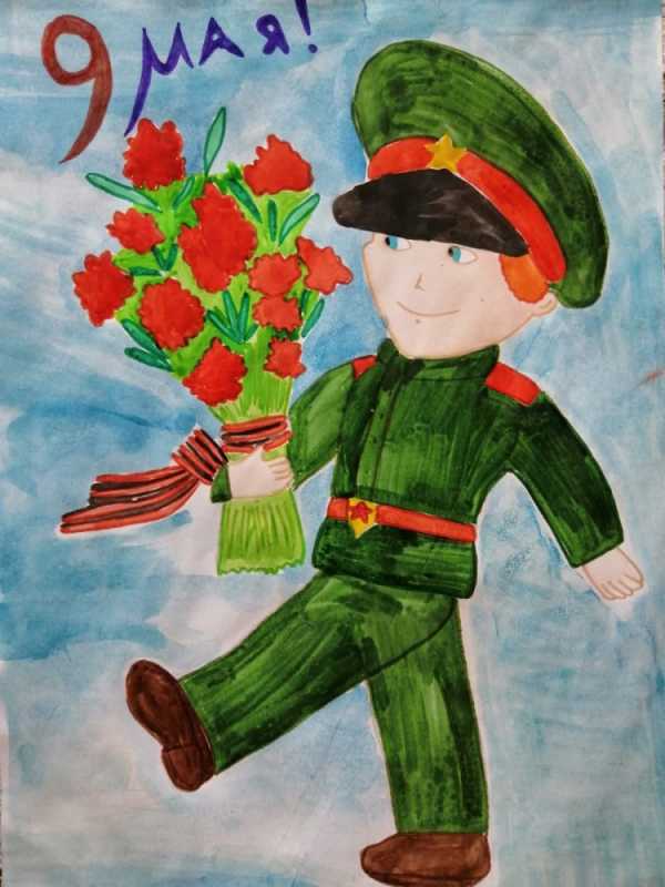 Великая Отечественная война рисунки детей