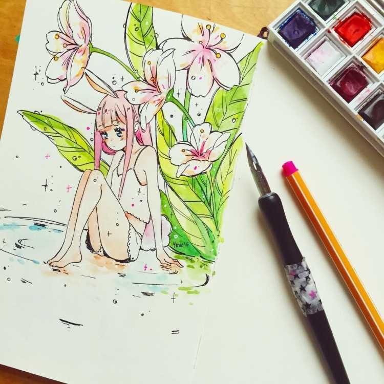 Идеи для рисунков аниме