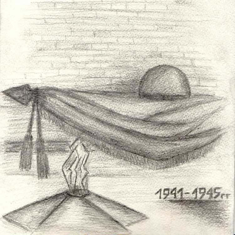 Рисунок на тему мы Наследники Победы