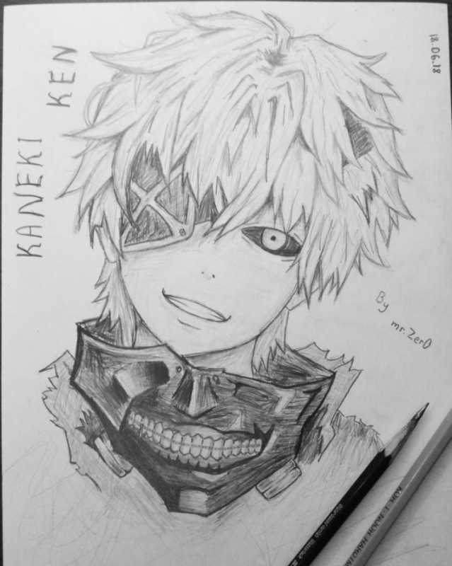 Такийский гуль акварель