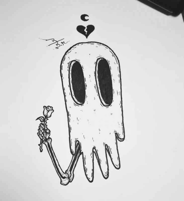 Дудлинг для начинающих монстрики