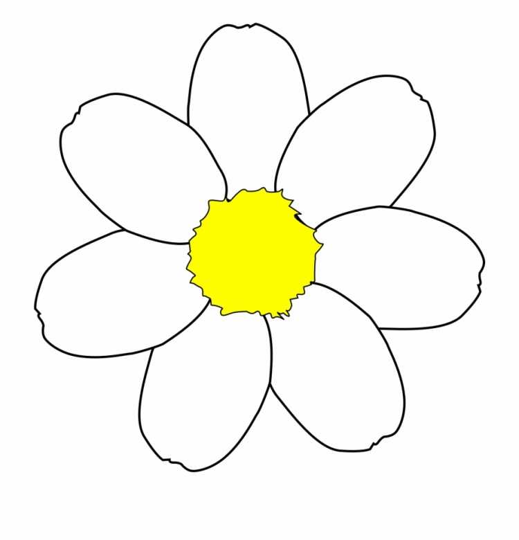 Ваза с цветами для раскрашивания