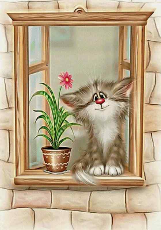 Доброе утро котенок